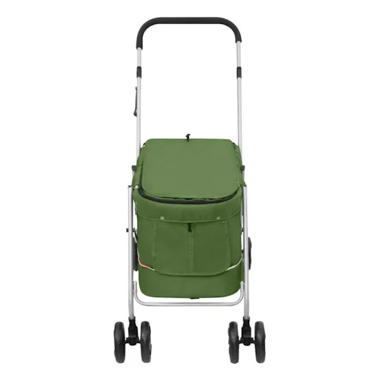 vidaXL 172204 Folding Dog Stroller Green 100x49x96cm Linen vidaXL 172204 Folding Dog Stroller Green 100x49x96cm Linen