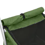vidaXL 172204 Folding Dog Stroller Green 100x49x96cm Linen vidaXL 172204 Folding Dog Stroller Green 100x49x96cm Linen