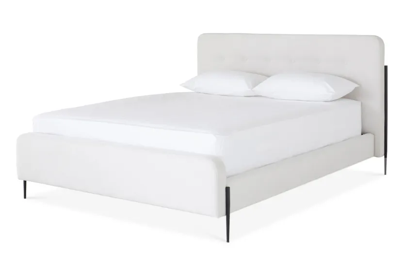 Arnold Bed Frame | King | 5ft | Oatmeal Arnold Bed Frame | King | 5ft | Oatmeal