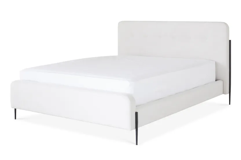 Arnold Bed Frame | King | 5ft | Oatmeal Arnold Bed Frame | King | 5ft | Oatmeal
