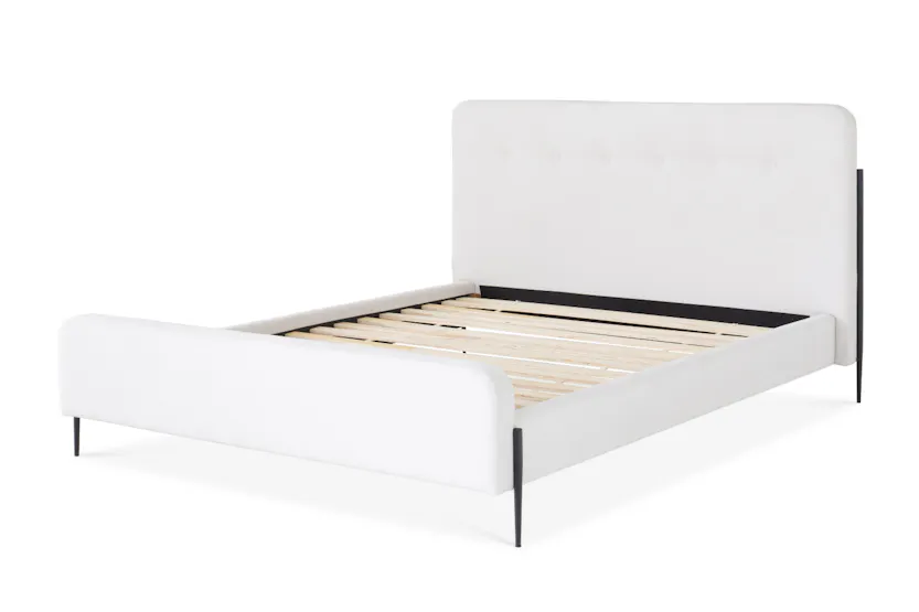 Arnold Bed Frame | King | 5ft | Oatmeal Arnold Bed Frame | King | 5ft | Oatmeal