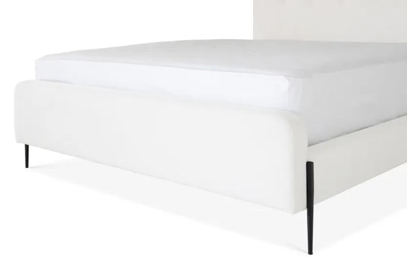 Arnold Bed Frame | King | 5ft | Oatmeal Arnold Bed Frame | King | 5ft | Oatmeal