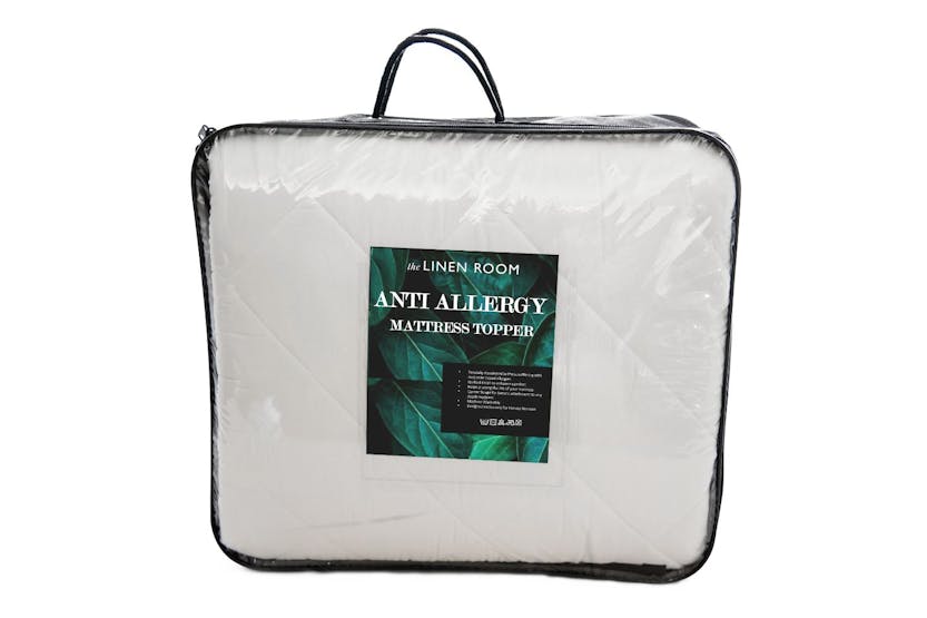 The Linen Room | Botanical Anti Allergy Topper | Single