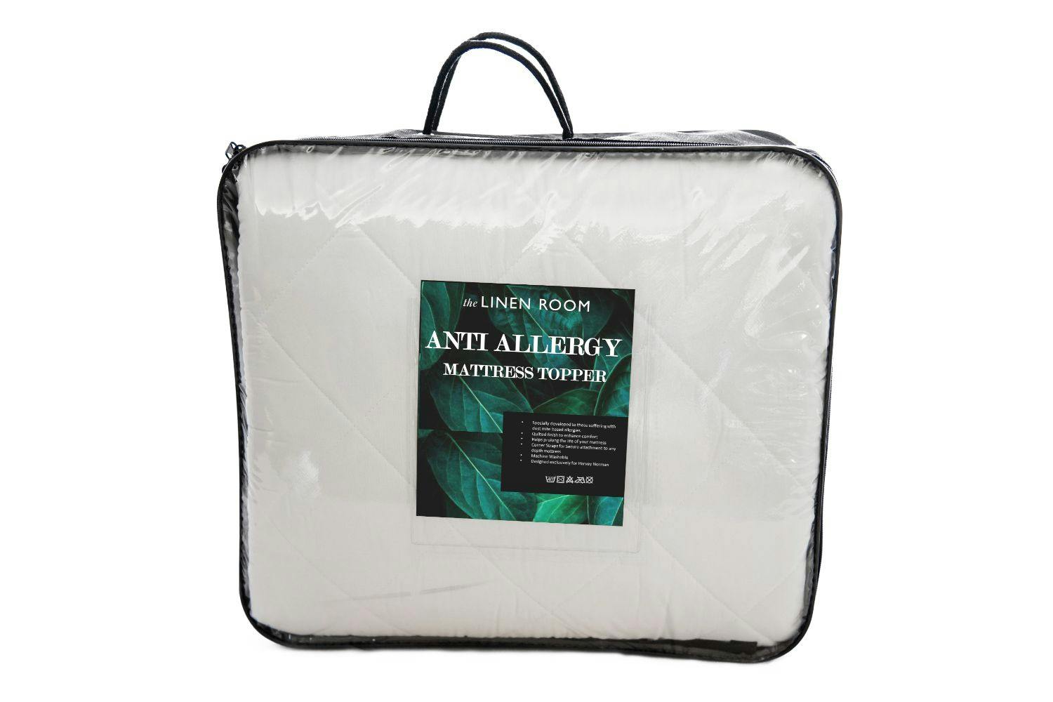 The Linen Room | Botanical Anti Allergy Topper | Single