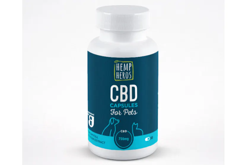 Hemp Heros HH116 CBD Capsules for Pets | 750mg Hemp Heros HH116 CBD Capsules for Pets | 750mg