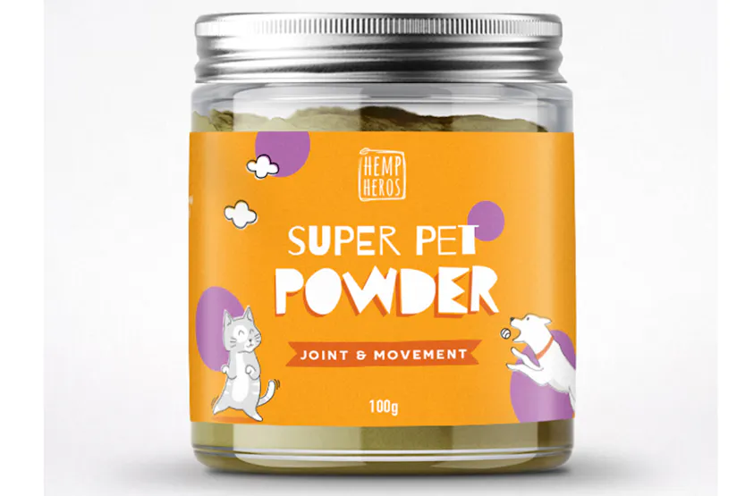 Hemp Heros HH117 Joint & Movement Super Pet Powder Hemp Heros HH117 Joint & Movement Super Pet Powder