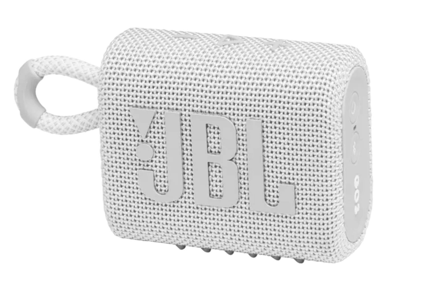 JBL Go 3 Portable Bluetooth Speaker | White