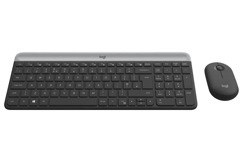 Logitech Wireless Desktop MK470 Slim Combo Keyboard & Mouse Logitech Wireless Desktop MK470 Slim Combo Keyboard & Mouse