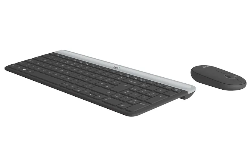 Logitech Wireless Desktop MK470 Slim Combo Keyboard & Mouse Logitech Wireless Desktop MK470 Slim Combo Keyboard & Mouse