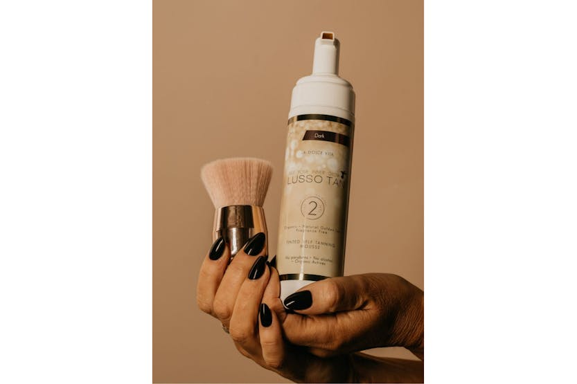 Lusso Tan LTSHFB Sunless Tanning Hand & Face Brush Lusso Tan LTSHFB Sunless Tanning Hand & Face Brush