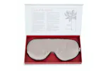 White Lotus Pr11 100% Pure Silk Eye Mask | Pearl Grey White Lotus Pr11 100% Pure Silk Eye Mask | Pearl Grey