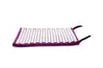 White Lotus Pr14 Memory Foam Acupressure Mat | Purple White Lotus Pr14 Memory Foam Acupressure Mat | Purple