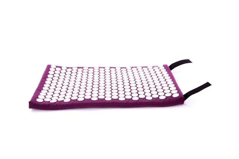 White Lotus Pr14 Memory Foam Acupressure Mat | Purple White Lotus Pr14 Memory Foam Acupressure Mat | Purple