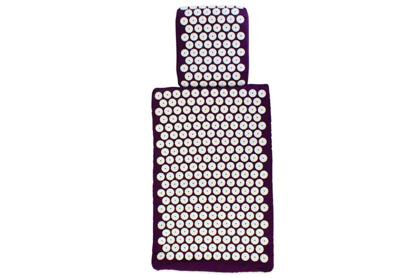 White Lotus Pr18 Memory Foam Acupressure Pillow | Purple White Lotus Pr18 Memory Foam Acupressure Pillow | Purple