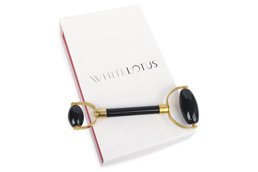 White Lotus PR249 Double Headed Tourmaline Roller White Lotus PR249 Double Headed Tourmaline Roller