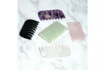 White Lotus PR241 Amethyst Crystal Comb White Lotus PR241 Amethyst Crystal Comb