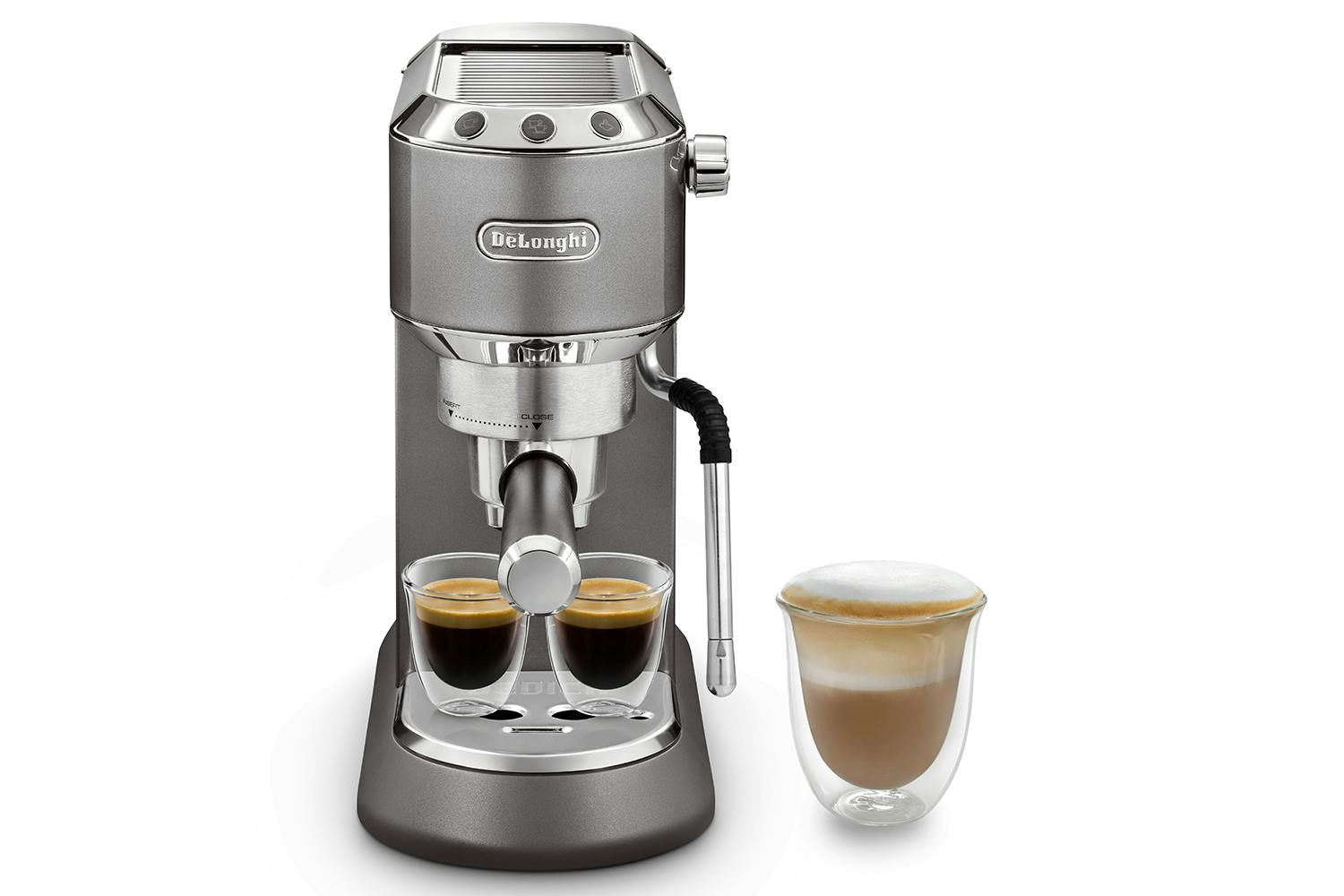 Delonghi New Dedica Arte Manual Espresso Coffee Maker | Grey