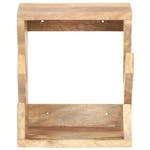 vidaXL 320480 Wall Mounted Skateboard Holder 25x20x30cm Solid Mango Wood vidaXL 320480 Wall Mounted Skateboard Holder 25x20x30cm Solid Mango Wood