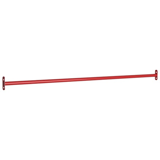 vidaXL 93200 Turning Bars 3 Pcs 125cm Steel Red vidaXL 93200 Turning Bars 3 Pcs 125cm Steel Red
