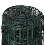 vidaXL 142403 Euro Fence Steel 10x1.7 M Green vidaXL 142403 Euro Fence Steel 10x1.7 M Green