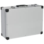 vidaXL 91846 Tool Suitcase 46x33x16cm Silver Aluminium vidaXL 91846 Tool Suitcase 46x33x16cm Silver Aluminium
