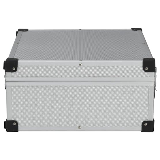 vidaXL 91846 Tool Suitcase 46x33x16cm Silver Aluminium vidaXL 91846 Tool Suitcase 46x33x16cm Silver Aluminium