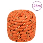 vidaXL 152685 Boat Rope Orange 20mm 25 M Polypropylene vidaXL 152685 Boat Rope Orange 20mm 25 M Polypropylene