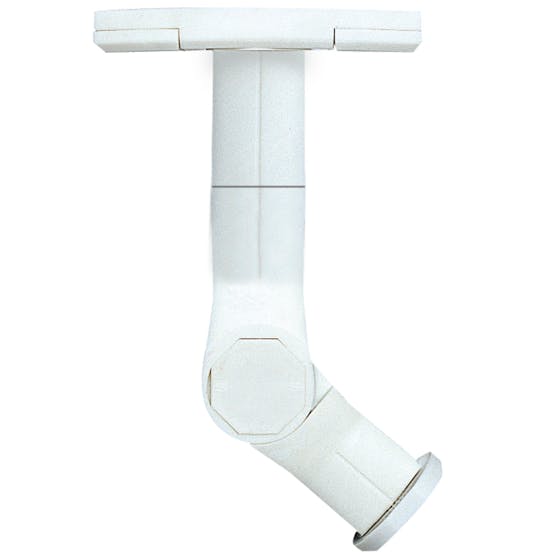 Sanus Tilt and Swivel Wall Mount for Satellite Speakers | White Sanus Tilt and Swivel Wall Mount for Satellite Speakers | White