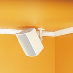 Sanus Tilt and Swivel Wall Mount for Satellite Speakers | White Sanus Tilt and Swivel Wall Mount for Satellite Speakers | White