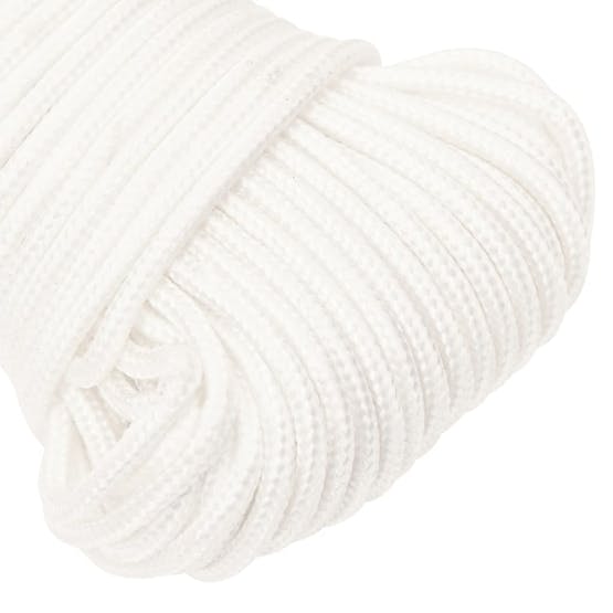 vidaXL 152545 Boat Rope Full White 5mm 50 M Polypropylene vidaXL 152545 Boat Rope Full White 5mm 50 M Polypropylene