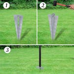 vidaXL 142465 Euro Fence Steel 10x1 M Grey vidaXL 142465 Euro Fence Steel 10x1 M Grey