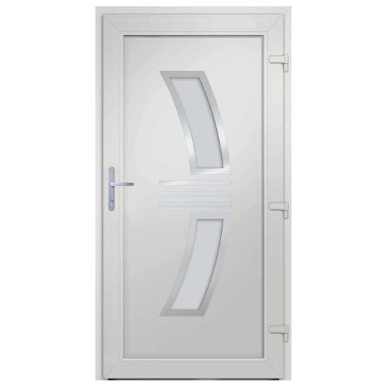 vidaXL 3187940 Front Door Anthracite 108x208cm Pvc vidaXL 3187940 Front Door Anthracite 108x208cm Pvc