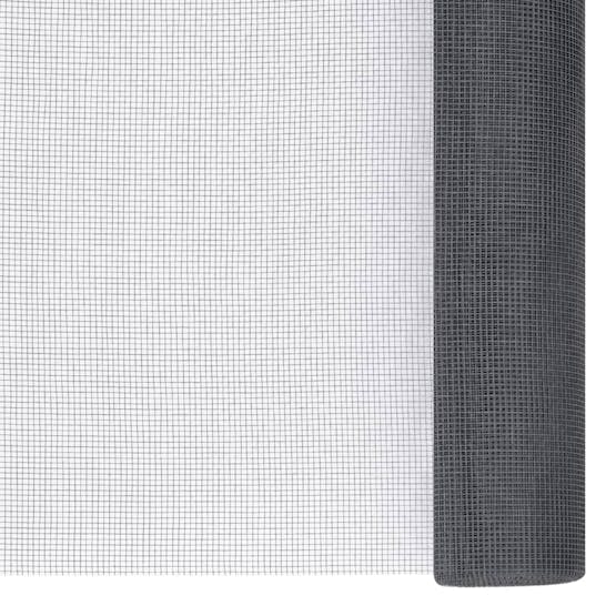vidaXL 150868 Mesh Screen Fiberglass 80x500cm Grey vidaXL 150868 Mesh Screen Fiberglass 80x500cm Grey
