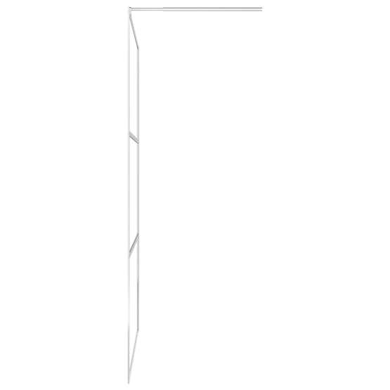 vidaXL 146636 Walk-in Shower Wall With Clear Esg Glass 90x195cm vidaXL 146636 Walk-in Shower Wall With Clear Esg Glass 90x195cm