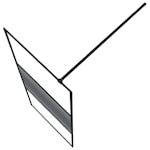 vidaXL 152145 Walk-in Shower Wall Black 80x195cm Clear Esg Glass vidaXL 152145 Walk-in Shower Wall Black 80x195cm Clear Esg Glass