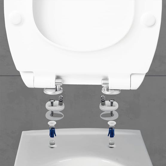 Cornat 445818 Toilet Seat With Soft-close Premium 3 Duroplast White Cornat 445818 Toilet Seat With Soft-close Premium 3 Duroplast White