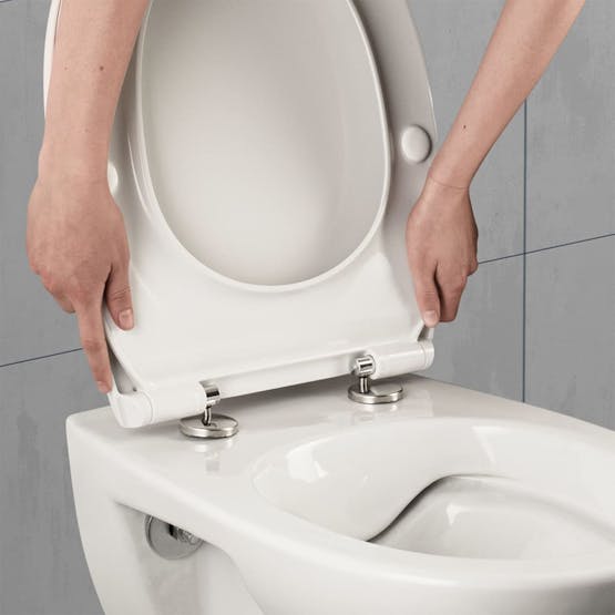 Cornat 445821 Toilet Seat With Soft-close Premium 6 Duroplast White Cornat 445821 Toilet Seat With Soft-close Premium 6 Duroplast White