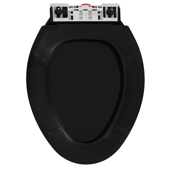 vidaXL 145020 Soft-close Toilet Seat With Quick-release Design Black vidaXL 145020 Soft-close Toilet Seat With Quick-release Design Black