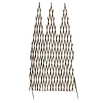 vidaXL 147794 Garden Trellis Fences 5 Pcs 170x75cm Willow vidaXL 147794 Garden Trellis Fences 5 Pcs 170x75cm Willow