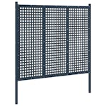 vidaXL 146406 Garden Fence Steel 177x200cm Anthracite vidaXL 146406 Garden Fence Steel 177x200cm Anthracite