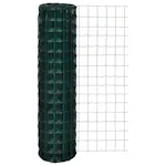 vidaXL 140581 Euro Fence Steel 25x1.5 M Green vidaXL 140581 Euro Fence Steel 25x1.5 M Green