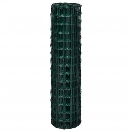 vidaXL 140581 Euro Fence Steel 25x1.5 M Green vidaXL 140581 Euro Fence Steel 25x1.5 M Green