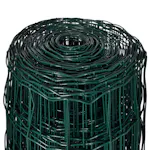 vidaXL 140581 Euro Fence Steel 25x1.5 M Green vidaXL 140581 Euro Fence Steel 25x1.5 M Green