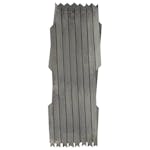 vidaXL 316423 Trellis Fences 5 Pcs Grey Solid Firwood 180x30cm vidaXL 316423 Trellis Fences 5 Pcs Grey Solid Firwood 180x30cm