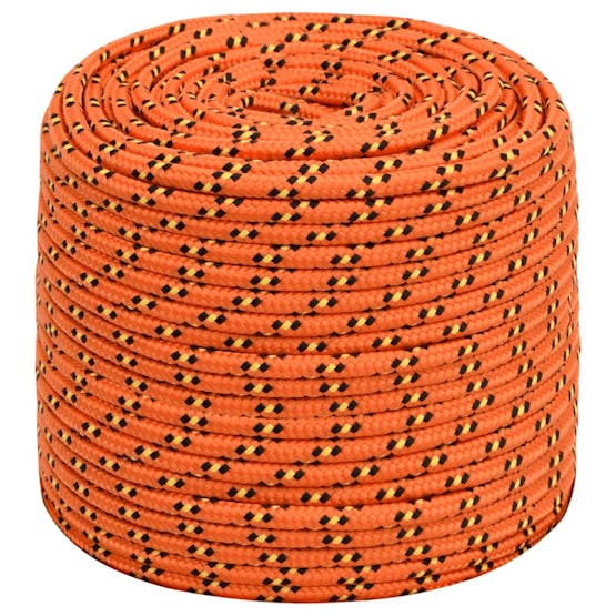 vidaXL 152661 Boat Rope Orange 8mm 50 M Polypropylene vidaXL 152661 Boat Rope Orange 8mm 50 M Polypropylene