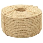 vidaXL 144791 Rope 100% Sisal 6mm 100 M vidaXL 144791 Rope 100% Sisal 6mm 100 M