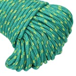 vidaXL 152705 Boat Rope Green 5mm 100 M Polypropylene vidaXL 152705 Boat Rope Green 5mm 100 M Polypropylene