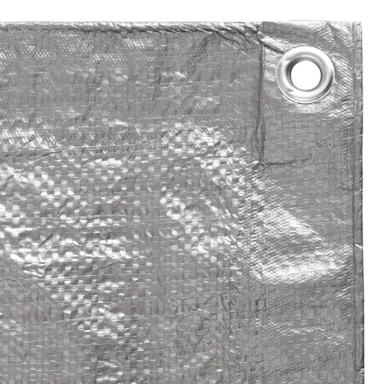 vidaXL 151469 Tarpaulin 90 G/m² 3x6 M Grey Hdpe vidaXL 151469 Tarpaulin 90 G/m² 3x6 M Grey Hdpe