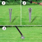 vidaXL 142465 Euro Fence Steel 10x1 M Grey vidaXL 142465 Euro Fence Steel 10x1 M Grey