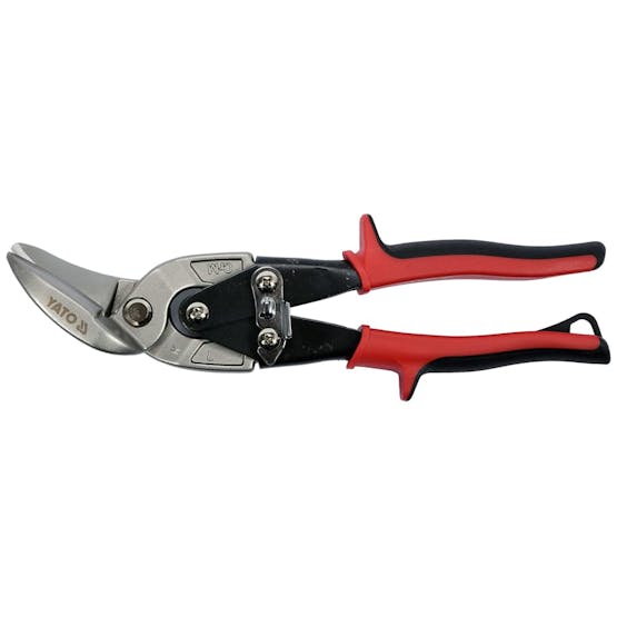 Yato 434428 Offset Tin Snips Left 235 Mm Red Yato 434428 Offset Tin Snips Left 235 Mm Red